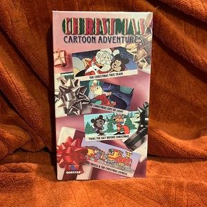 Christmas cartoon adventures ( Questar / 2 vhs set )
